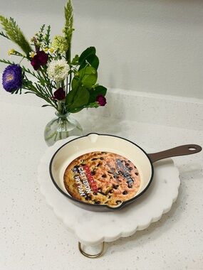 🆕Smith & Clark 8” Enameled Cast Iron Skillet NWT🍳